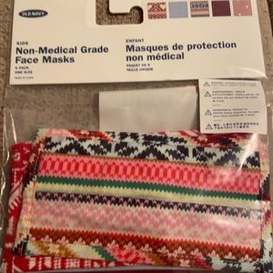 5 Pack Kids Face Masks